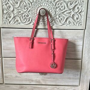 Michael Kors Grapefruit Jet Set Tote